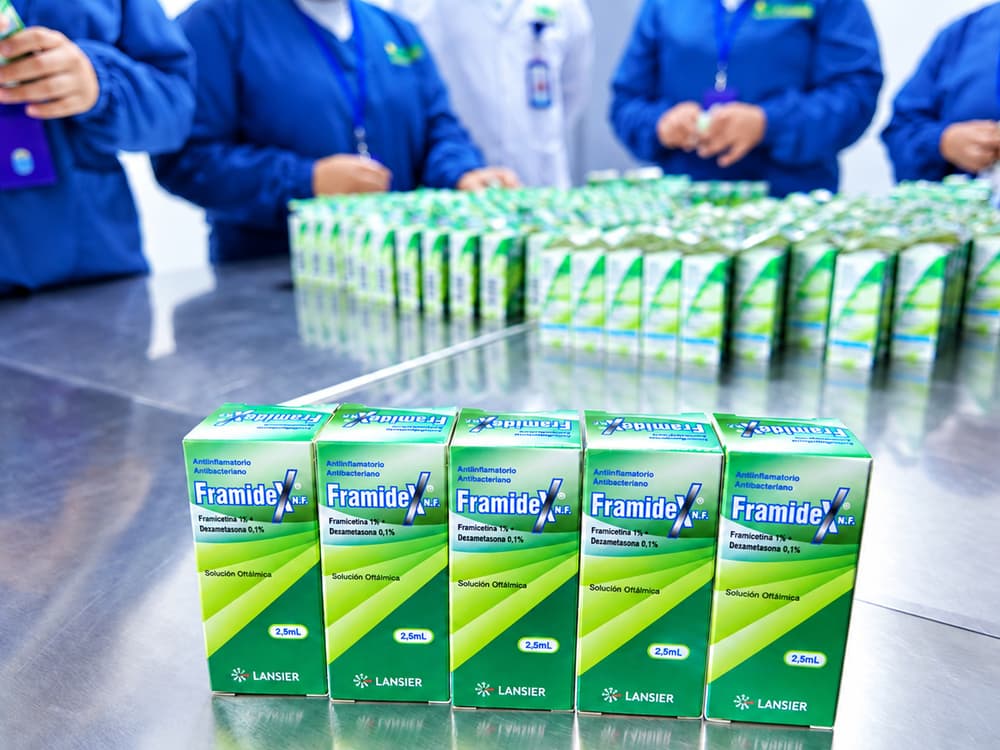 Acondicionado en línea de productos